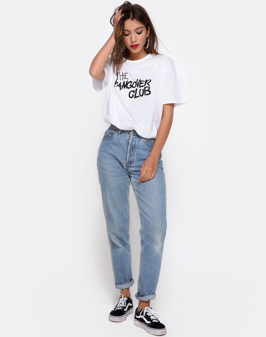 Image of Oversize Basic Tee in Hangover Club