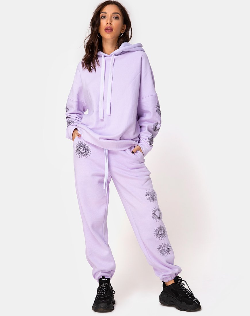 Image de Oversize Hoody in Lilac All Of My Bones