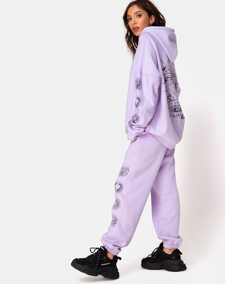 Image de Oversize Hoody in Lilac All Of My Bones