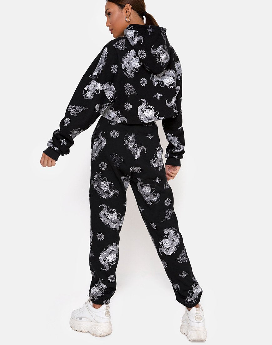 Pantalon de jogging Basta en Dragon Black
