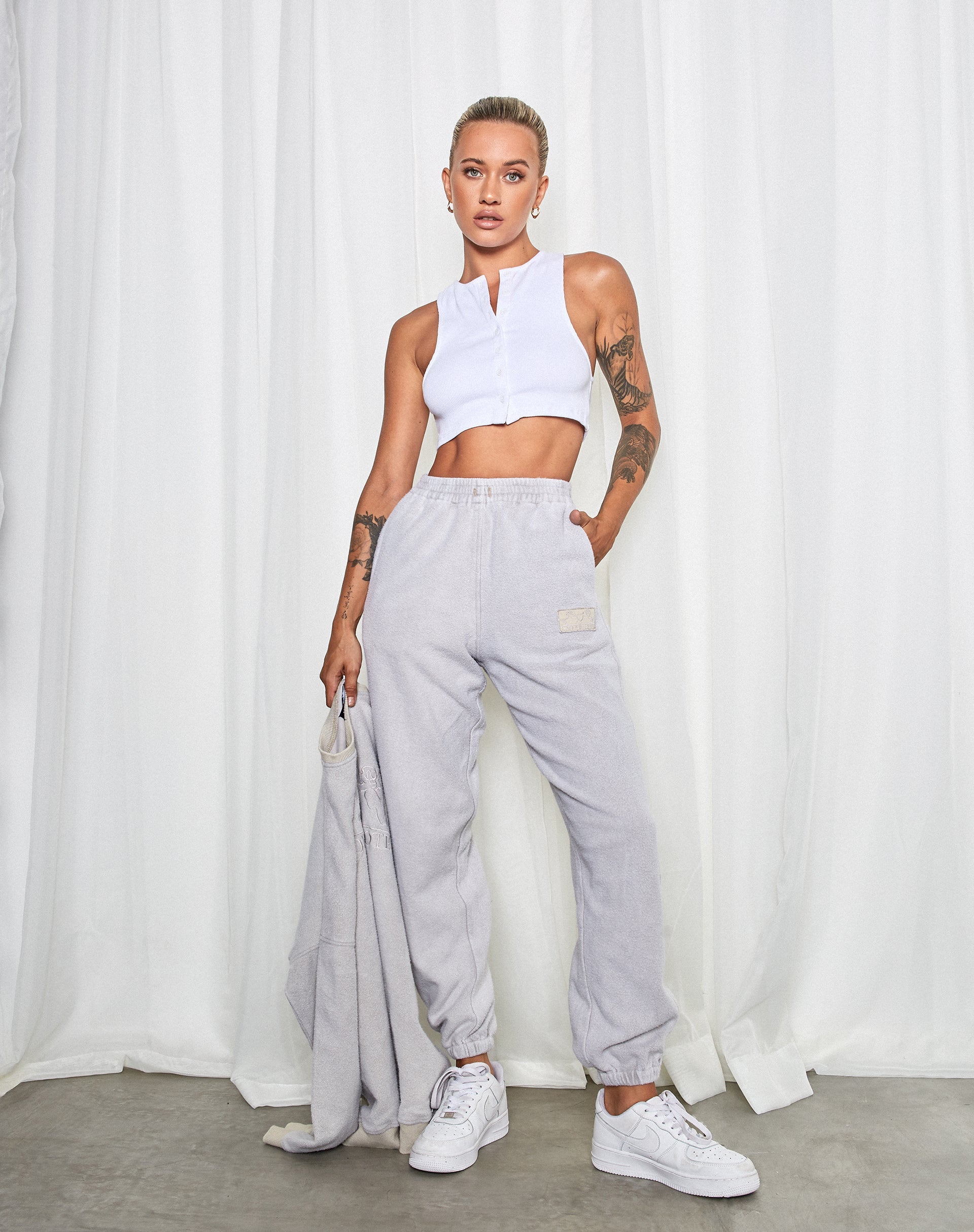 Image de Basta Jogger in Coconut Milk Cherub LAmour Label Embro