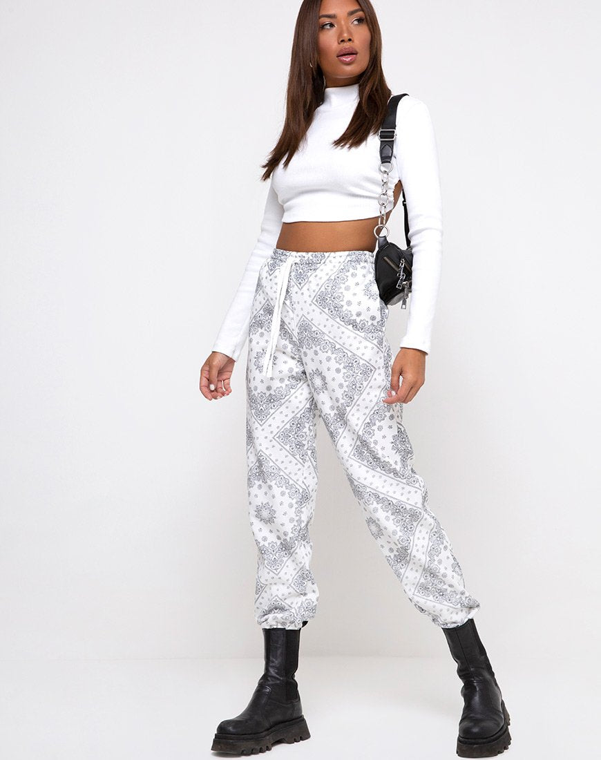 Image de Basta Jogger in Bandana Ecru Placement