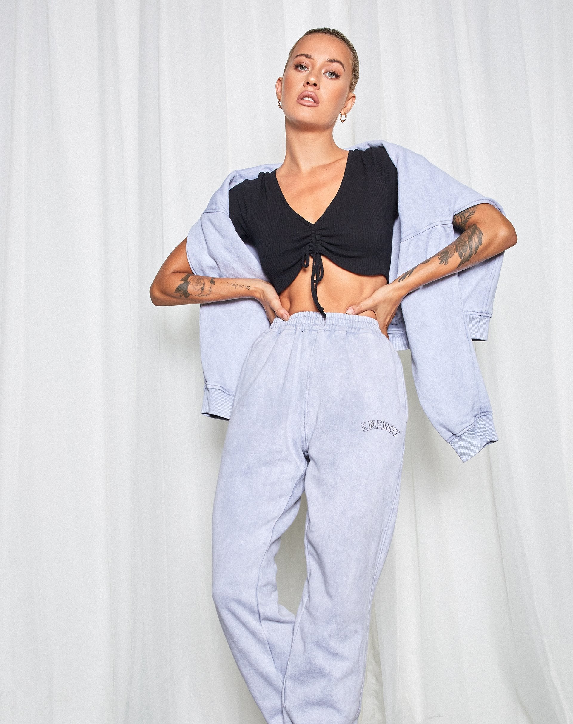 Image de Basta Jogger en Silver Wash Energy Embro