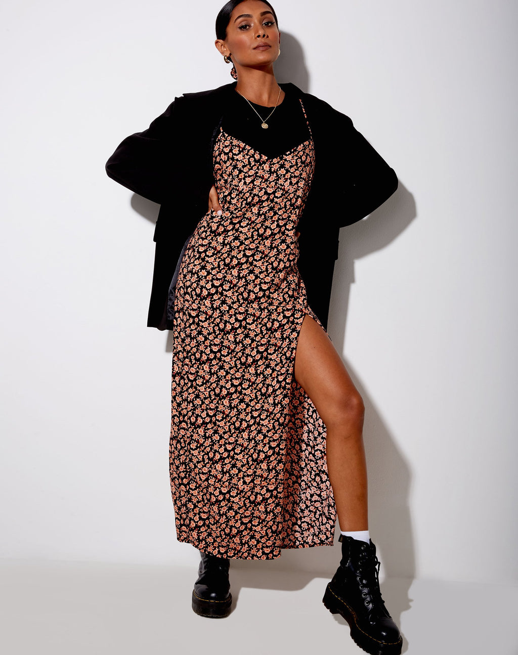 Robe longue Batis, Autumn Blossom