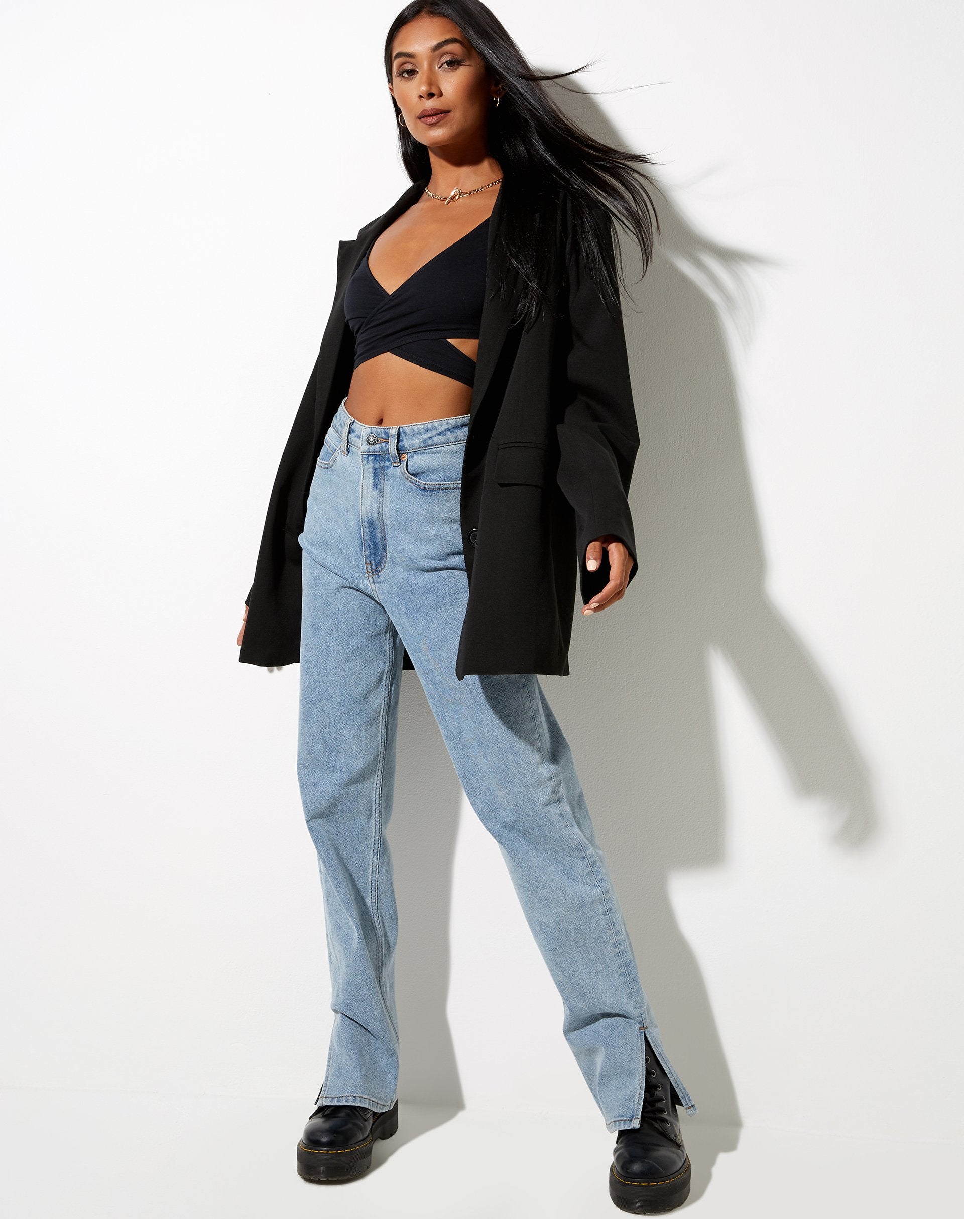 Image de Baxter Crop Top in Black