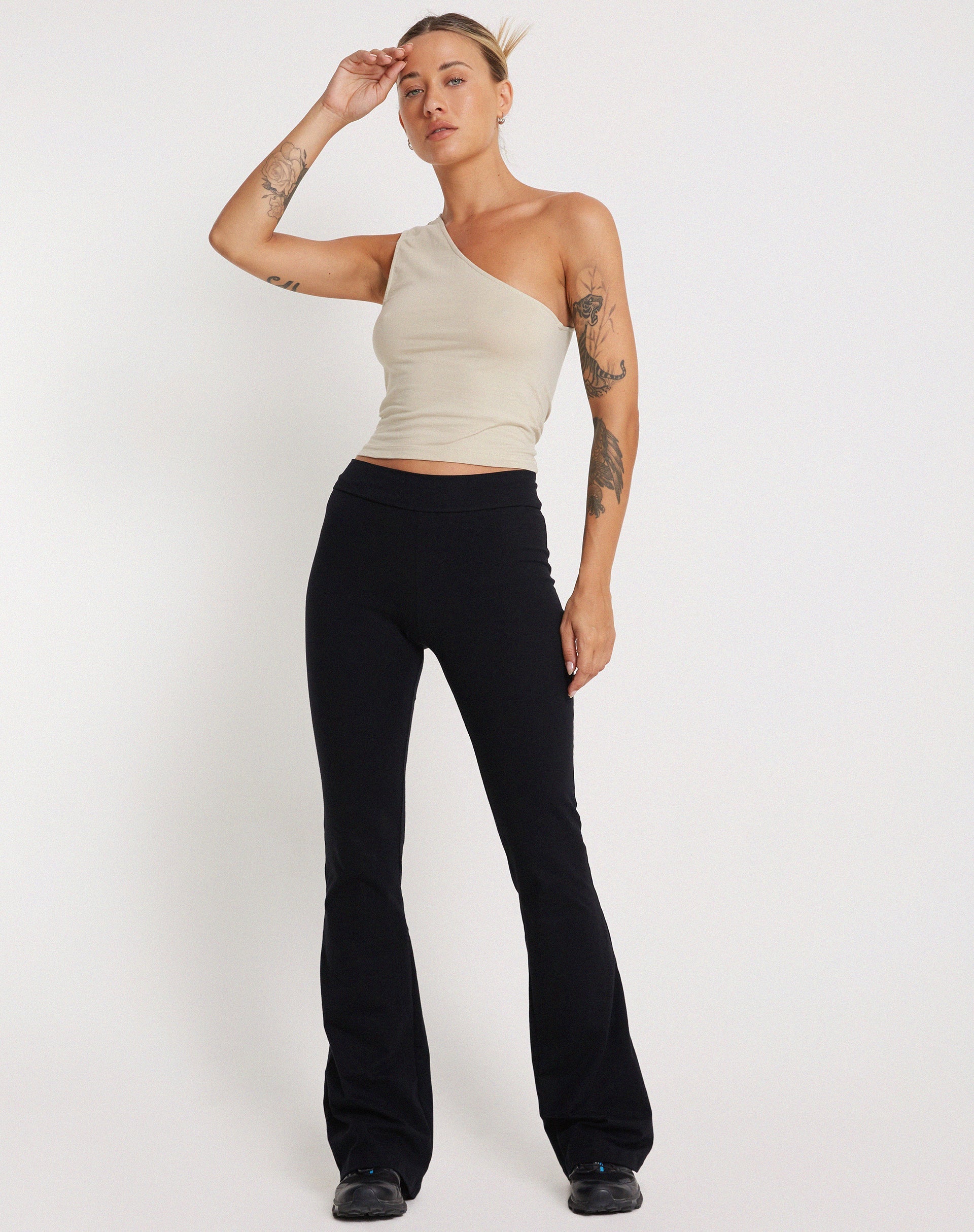 Image de Bay One Shoulder Top in Coconut Milk