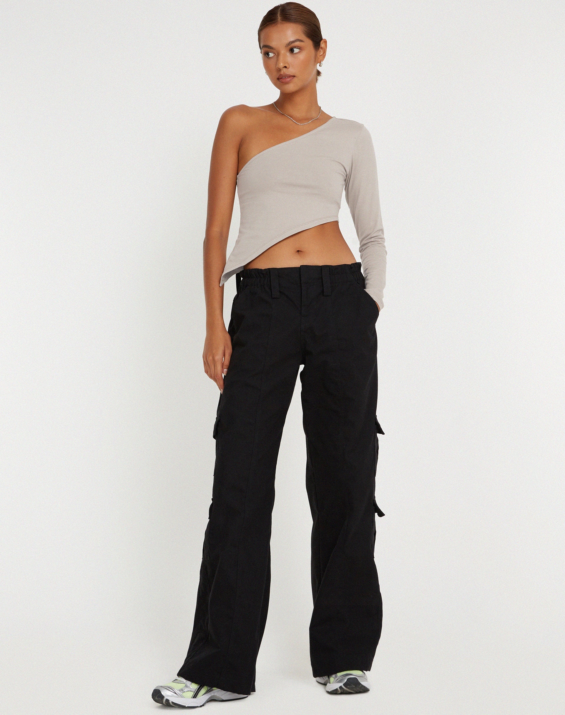 Image de Baylee Crop Top in Oat Milk
