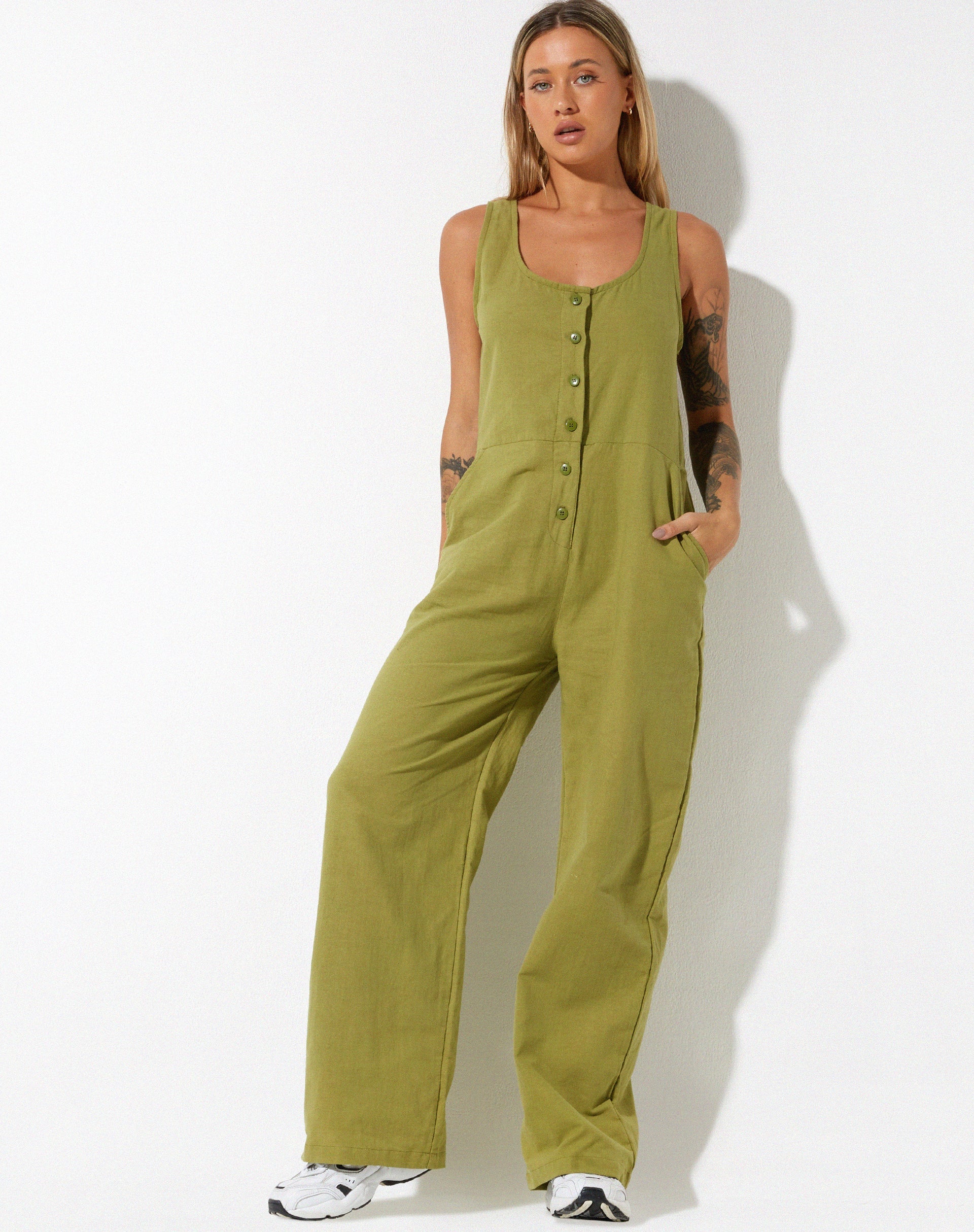 image de Beatrix Jumpsuit, Lin Rami Green