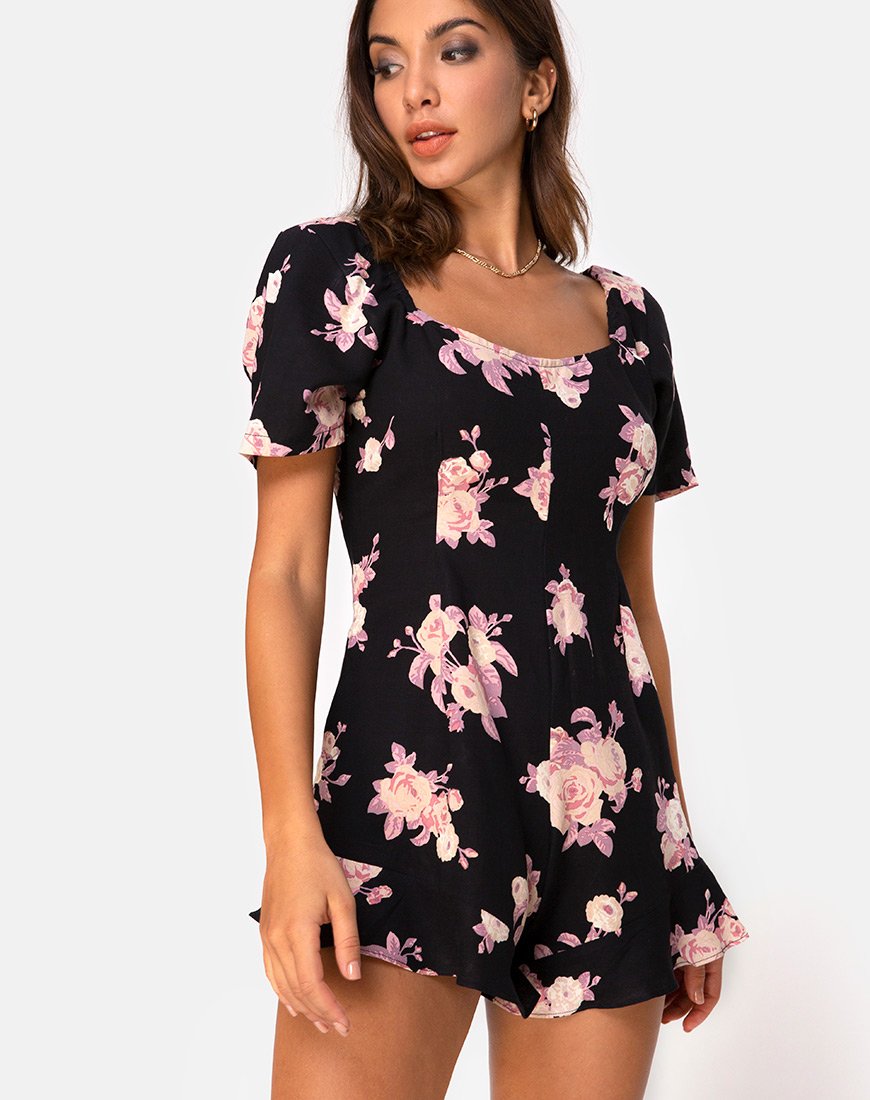 Image de Bersho Playsuit in Vintage Rose Pink
