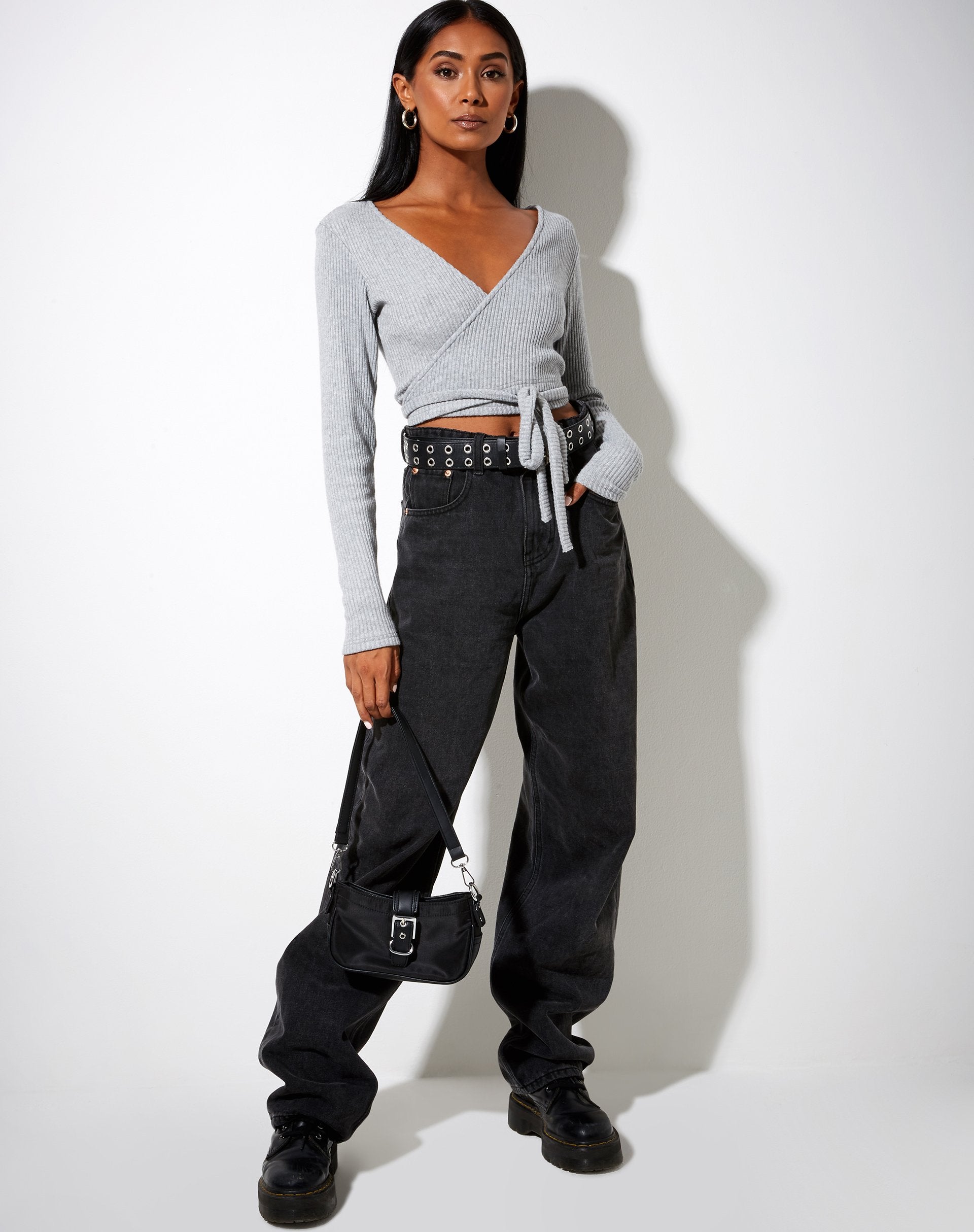 Image de Bianca Top in Grey Marl