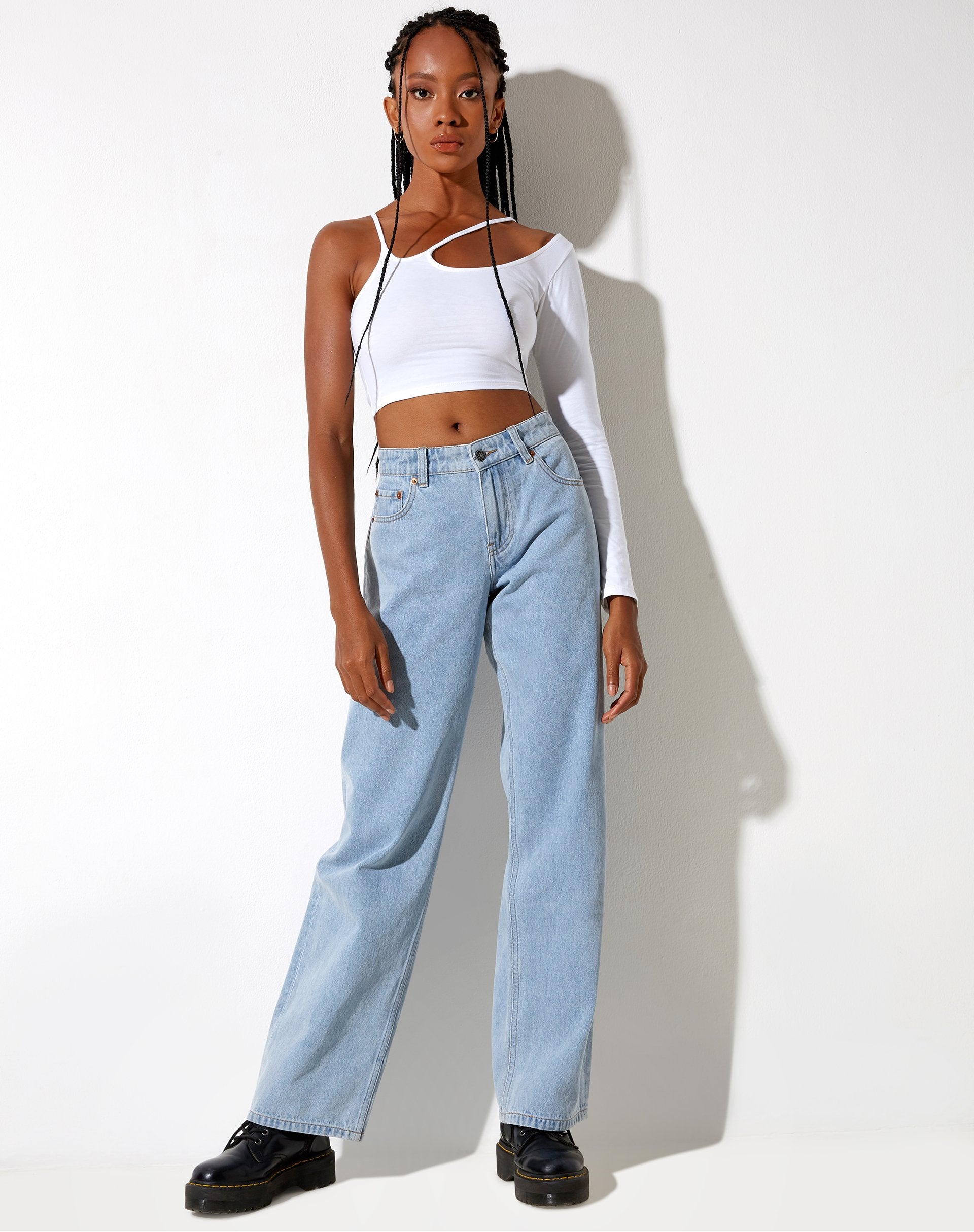 Image de Biase Crop Top in White