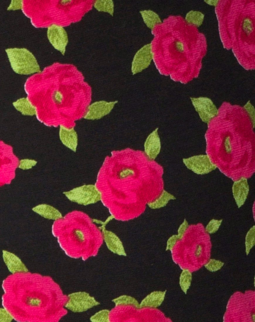 Image de Bida Bodice in Red Bloom