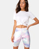 Image de Short de vélo en Pastel Tie Dye