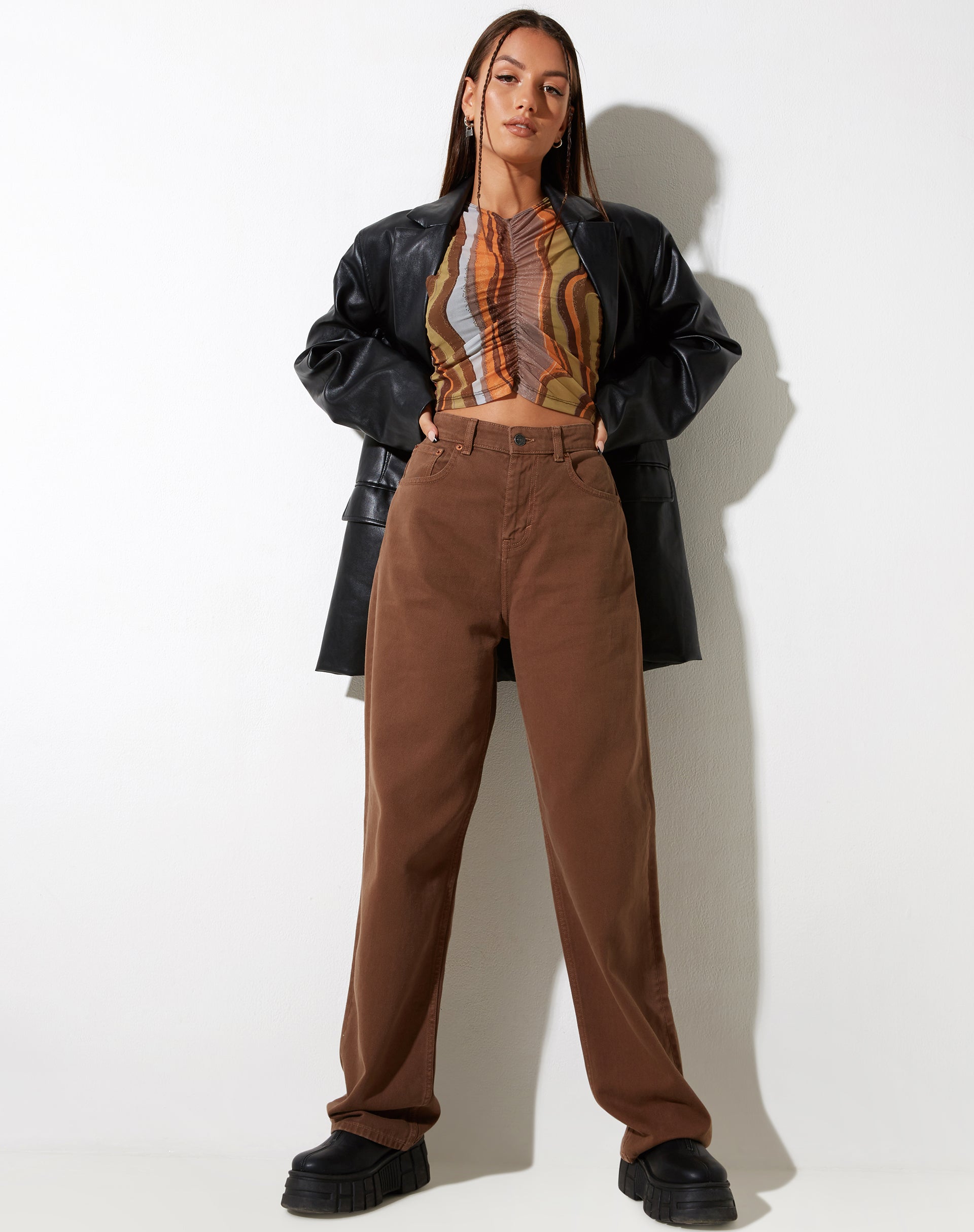 Image de MOTEL X IRIS Birka Vest Top in Earthy Gradient