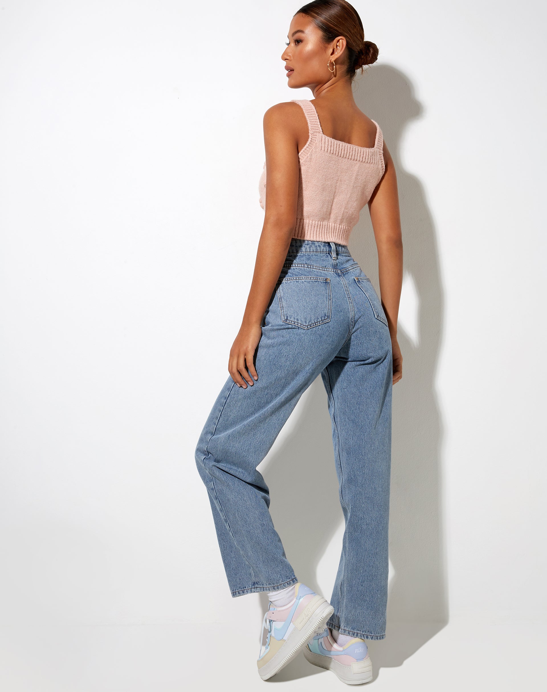 Image de Birra Crop Top in Soft Pink