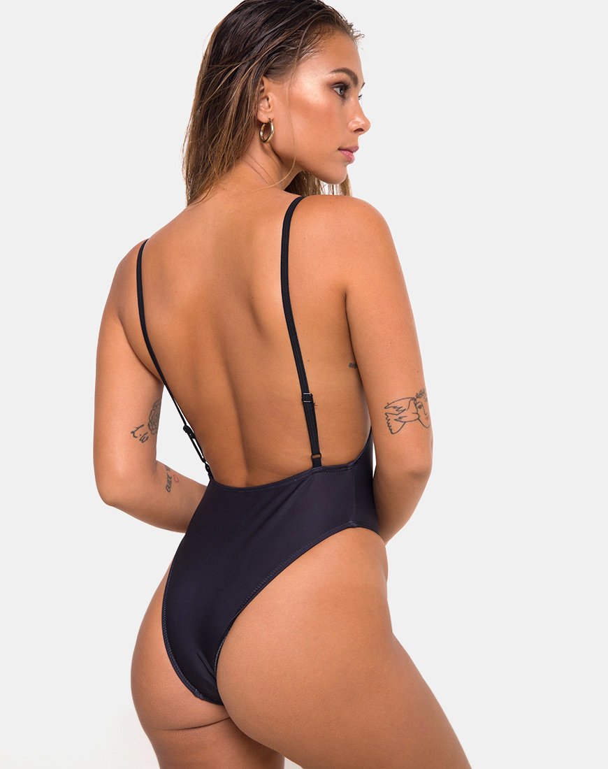 Image de Blaze Swimsuit in Chinese Fire Dragon (Maillot de bain Blaze en dragon de feu chinois)