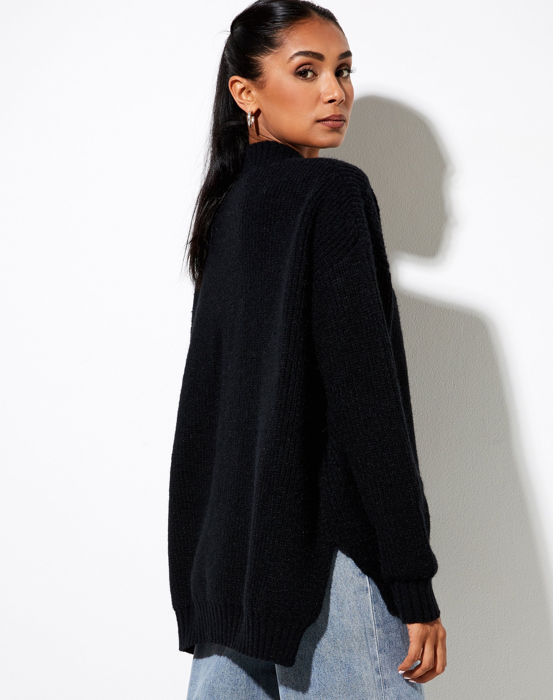 Image de Bondy Jumper in Knit Black