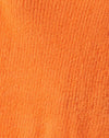 Tricot Persimmon Orange