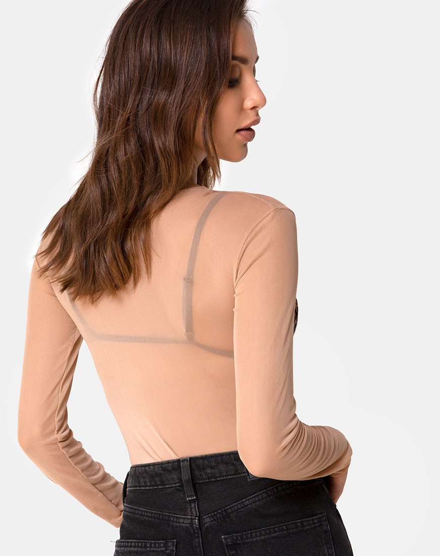 Image de Bonella Bodice Alchemy in Net Taupe