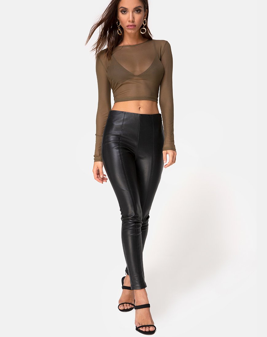Image de Bonnie Top in Net Khaki