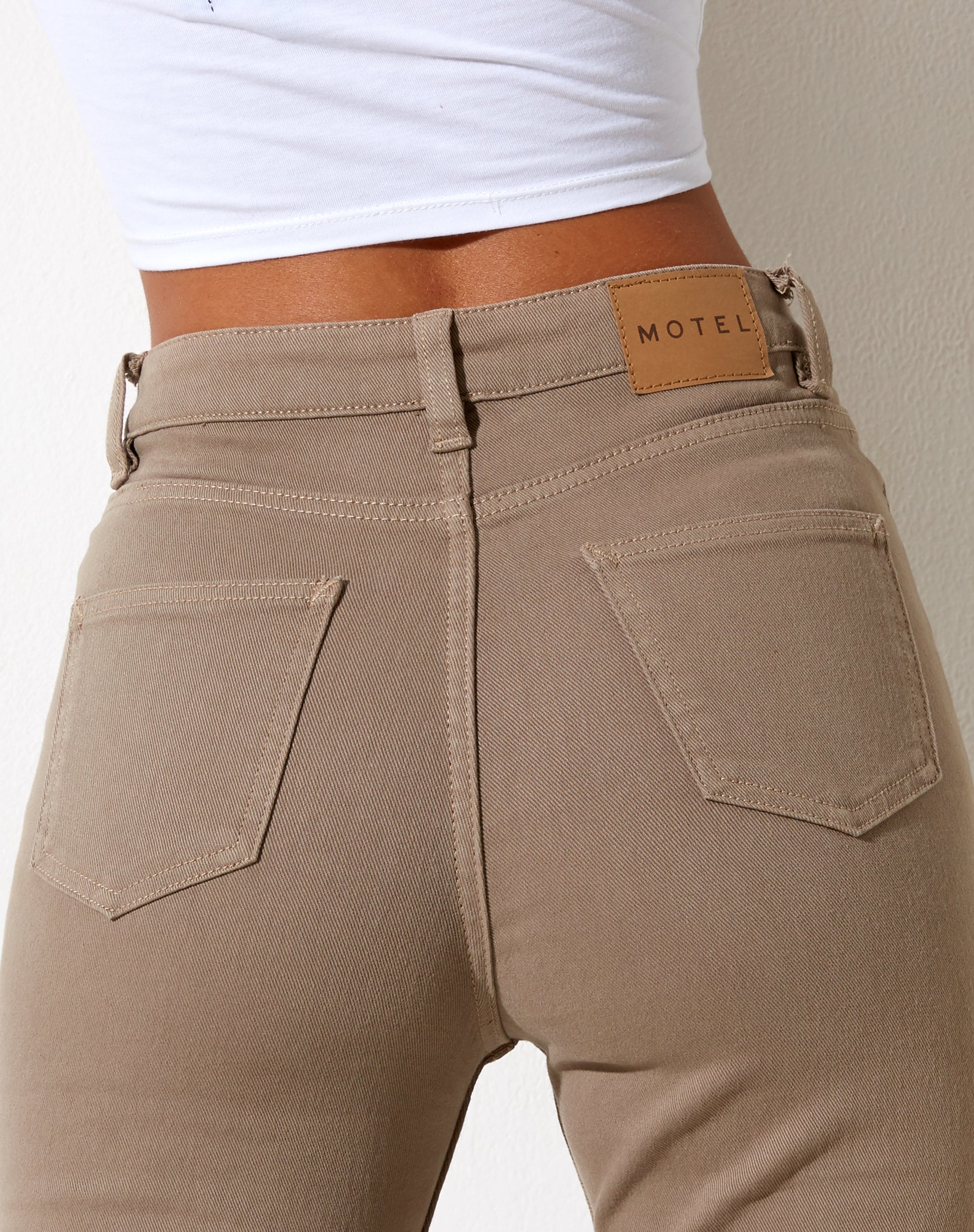 Image de Bootleg Jeans in Burnt Olive