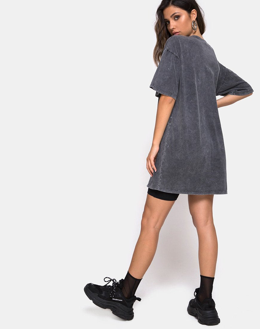 Image de Sunny Kiss Tee in Stone Wash with Angelo
