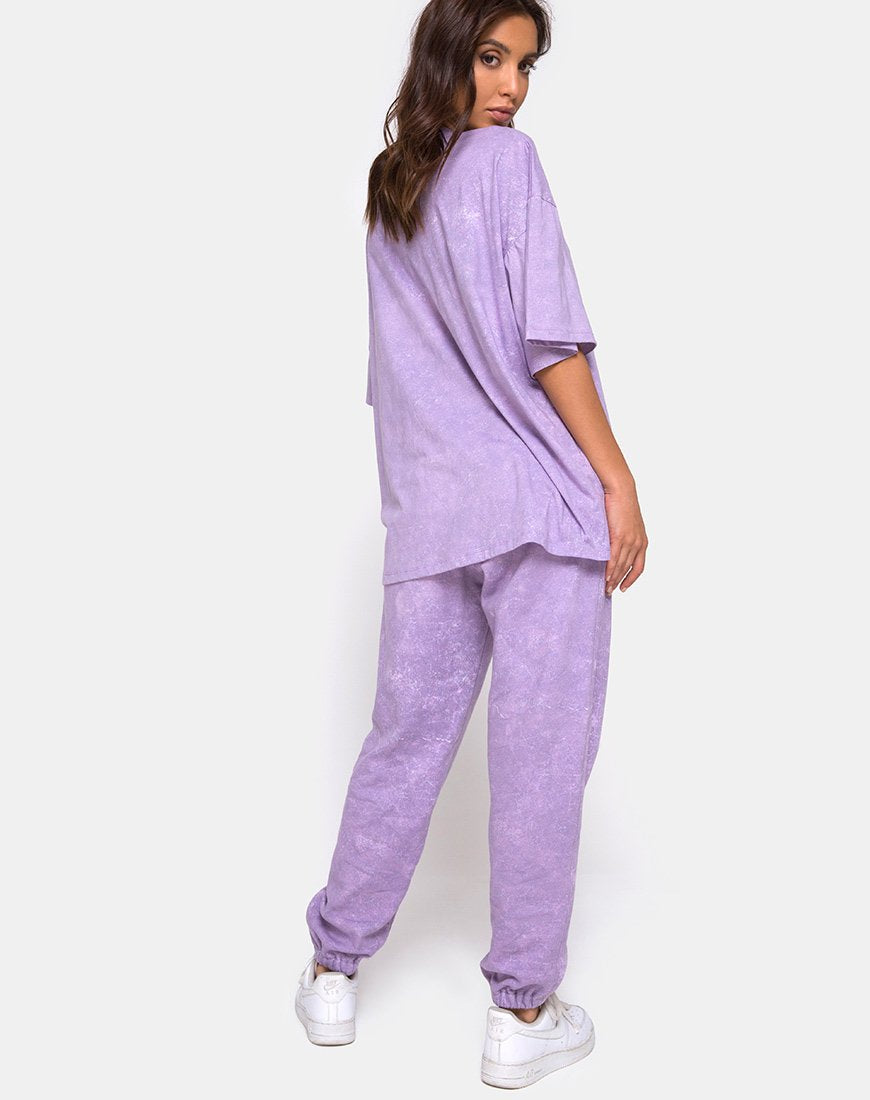 Image de Botec Tee en Purple Acid Wash