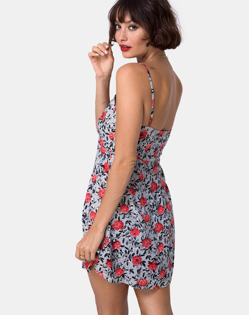 Boyah - Robe à bretelles, Blooming Rose