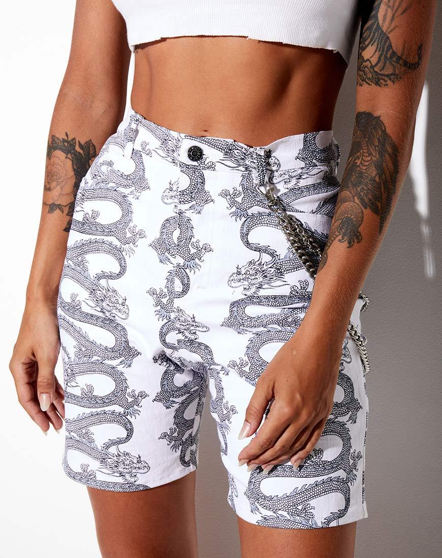 Image de Brianna Pantalon en Dragon Rope White Placement