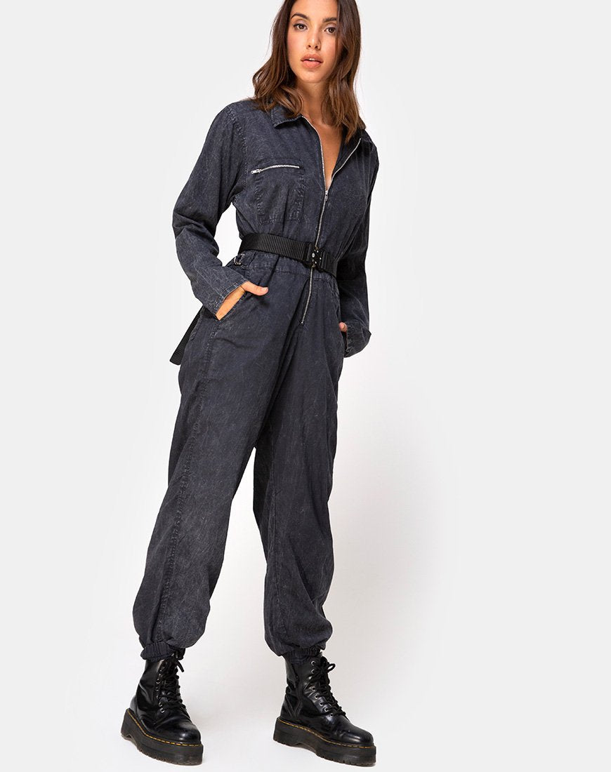 Image de Brody Boiler Suit in Black
