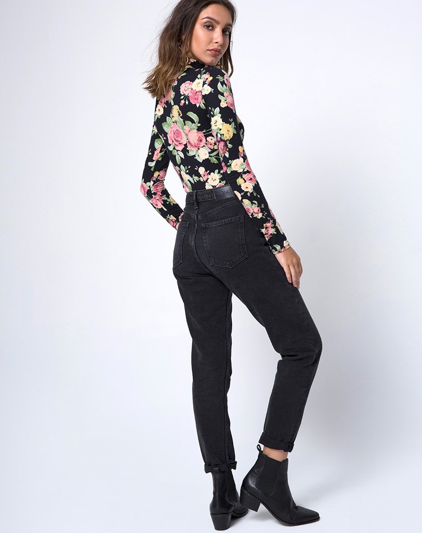 Image de Bryony Bodice à manches longues en Vintage Bloom