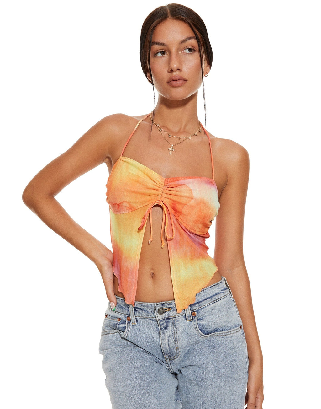 MOTEL X BARBARA Top Barbara en aquarelle Fruit Crush
