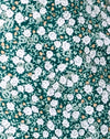 Champ floral vert