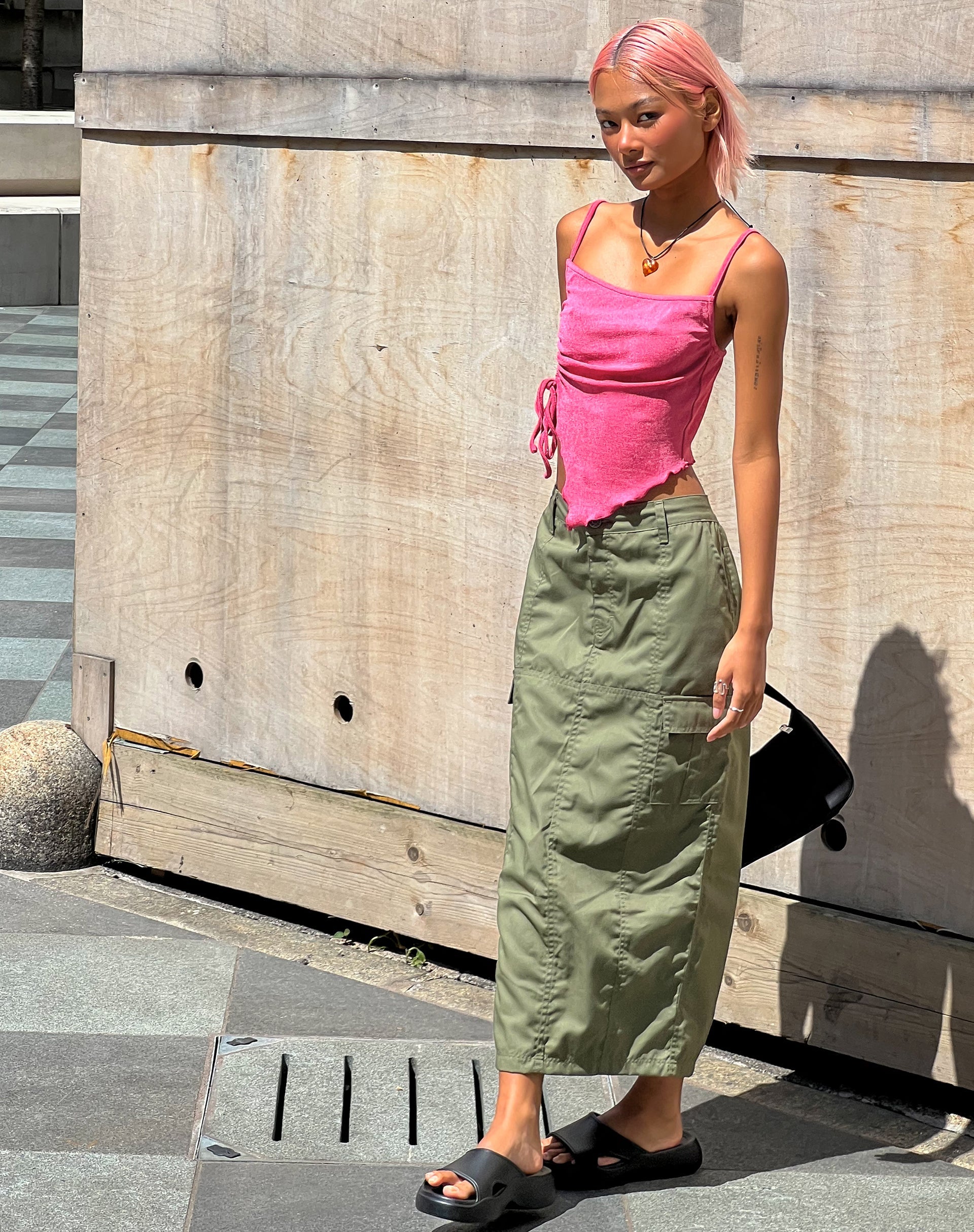image de Camity Crop Top in Magenta