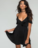 Image of Cannes Skater Dress in Black