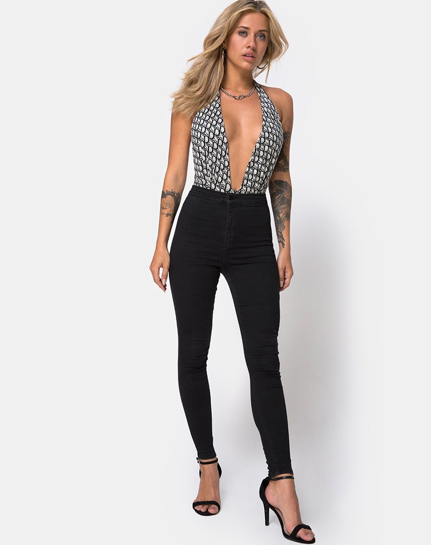 Image de Carcy Bodice in Blue Disco