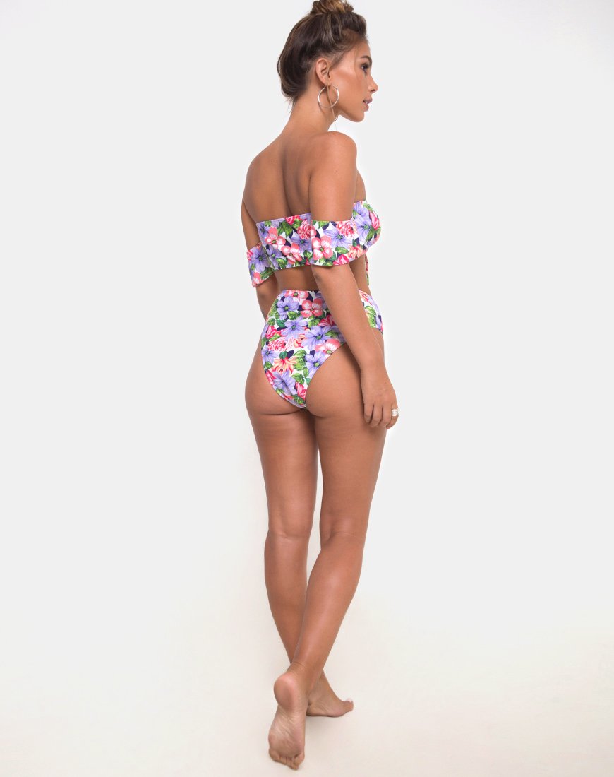 Bas de bikini Carmella, coloris Spring Fling