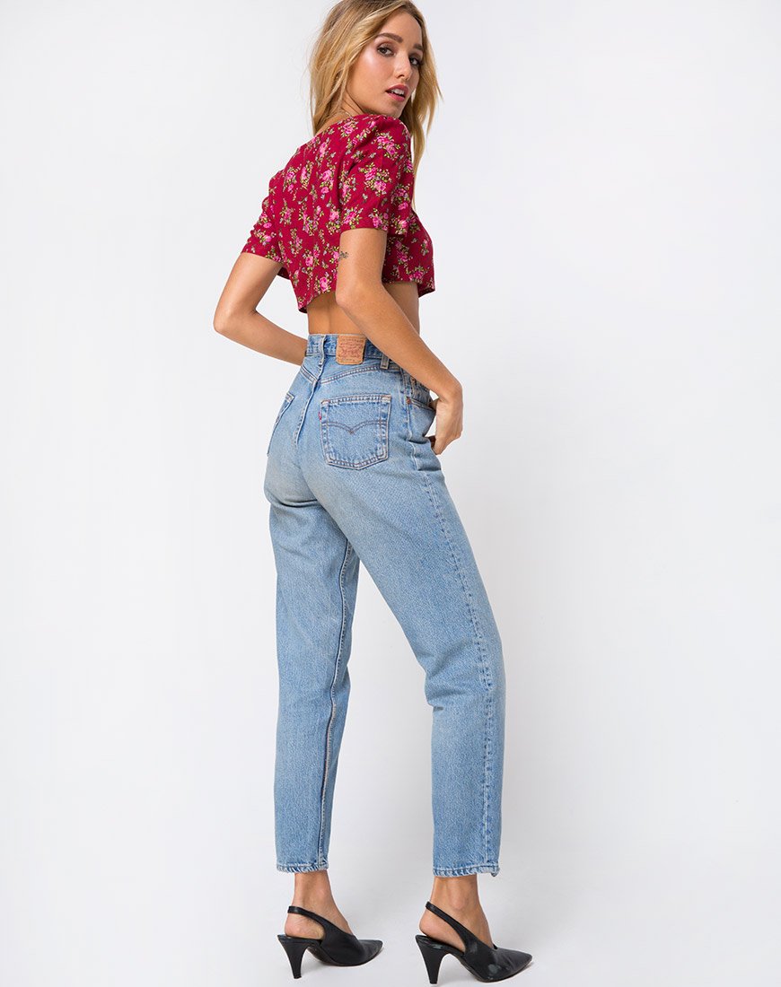Image de Cavazza Crop Top in Soheila Floral