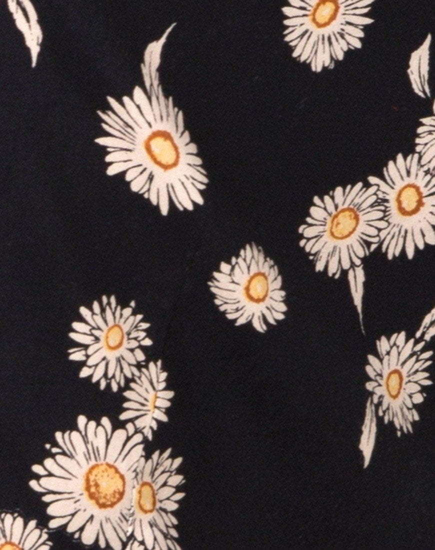 Image de Cavazza Crop Top in Grunge Daisy Floral