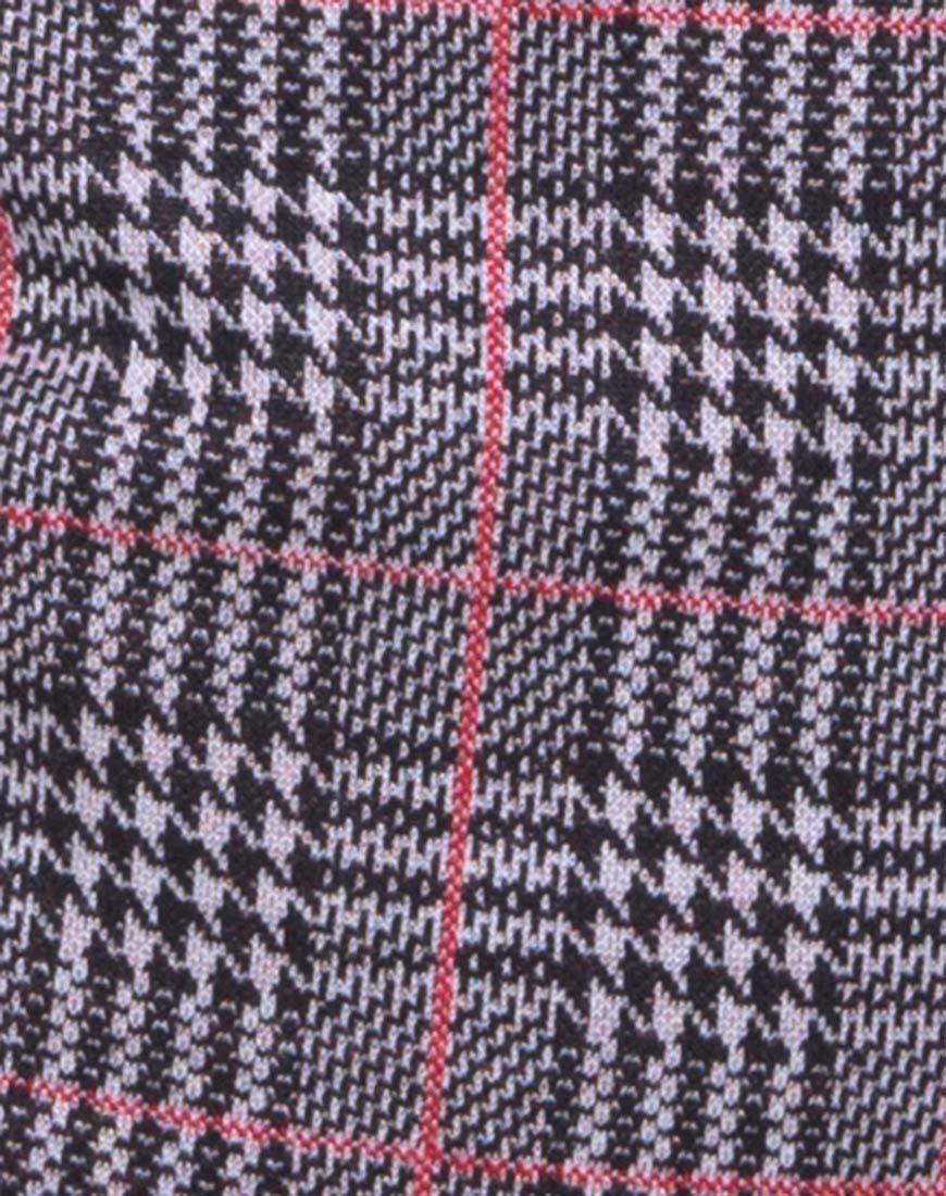 Image de la robe Cecile à carreaux Charles Blush