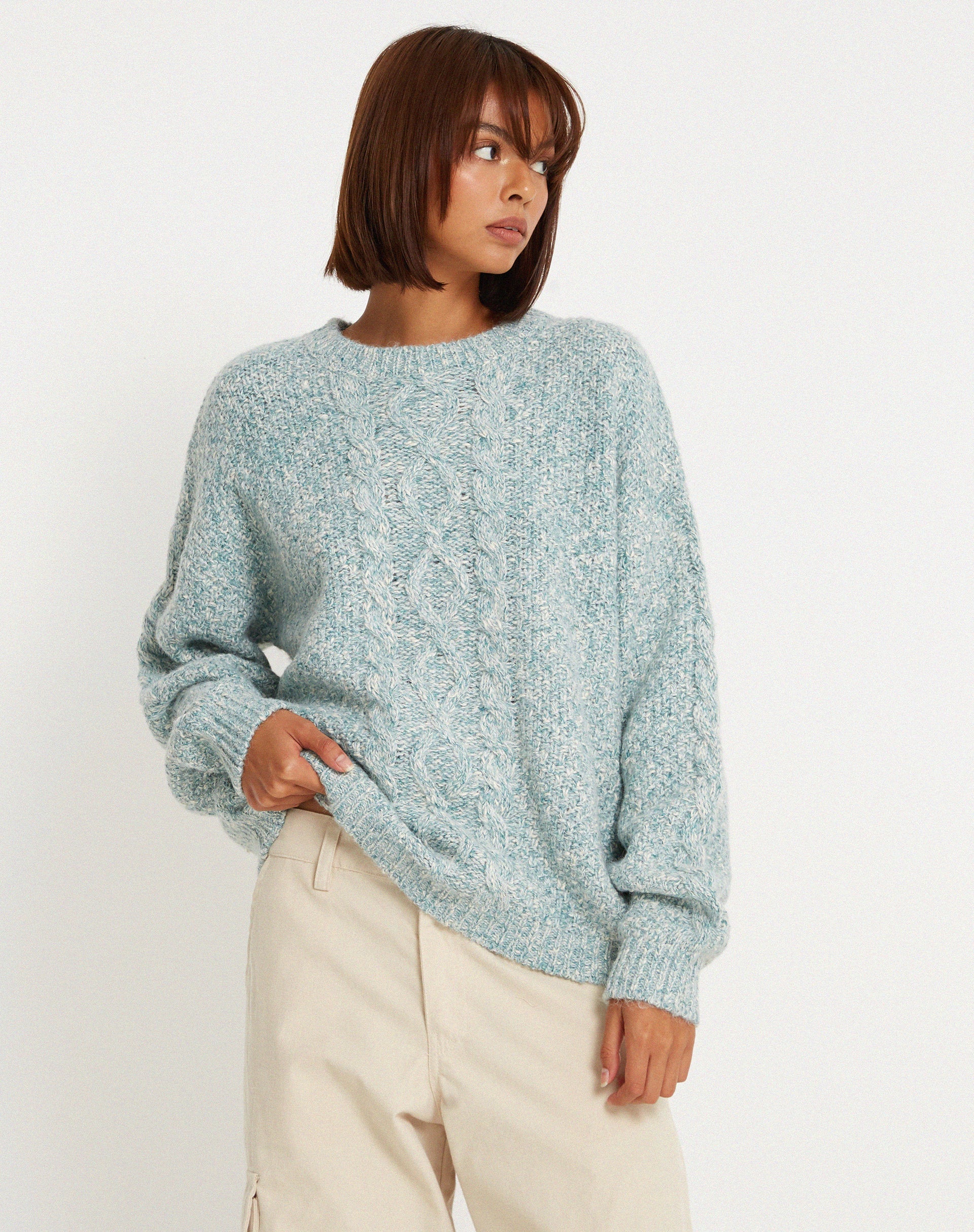 image de Chalih Jumper in Duck Green