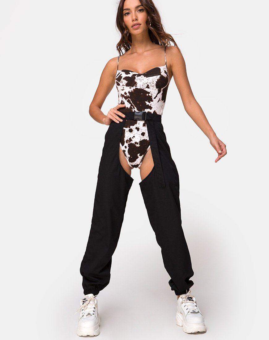 Pantalon Jupo en noir