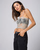 Image de Chesa Crop Top in Daisy Lace Pistachio