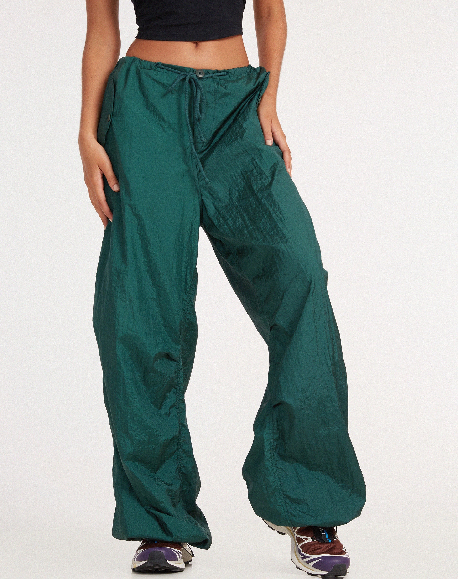 Image du pantalon Chute en vert bouteille