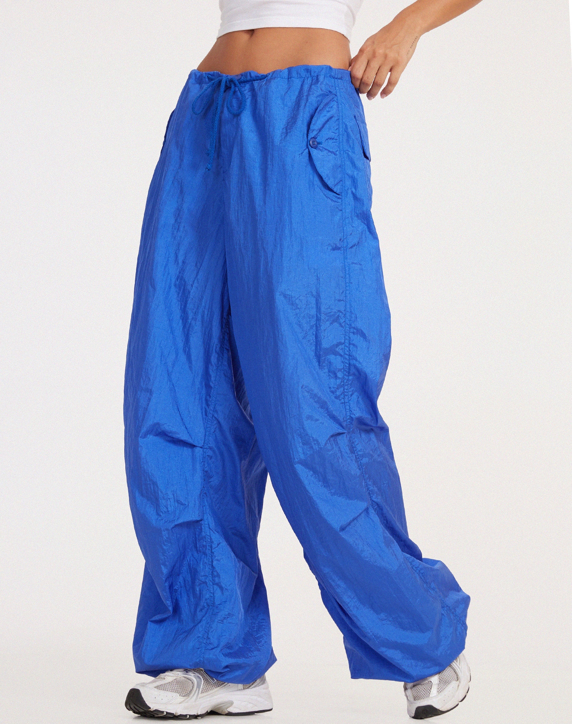 Image du pantalon Chute en bleu cobalt