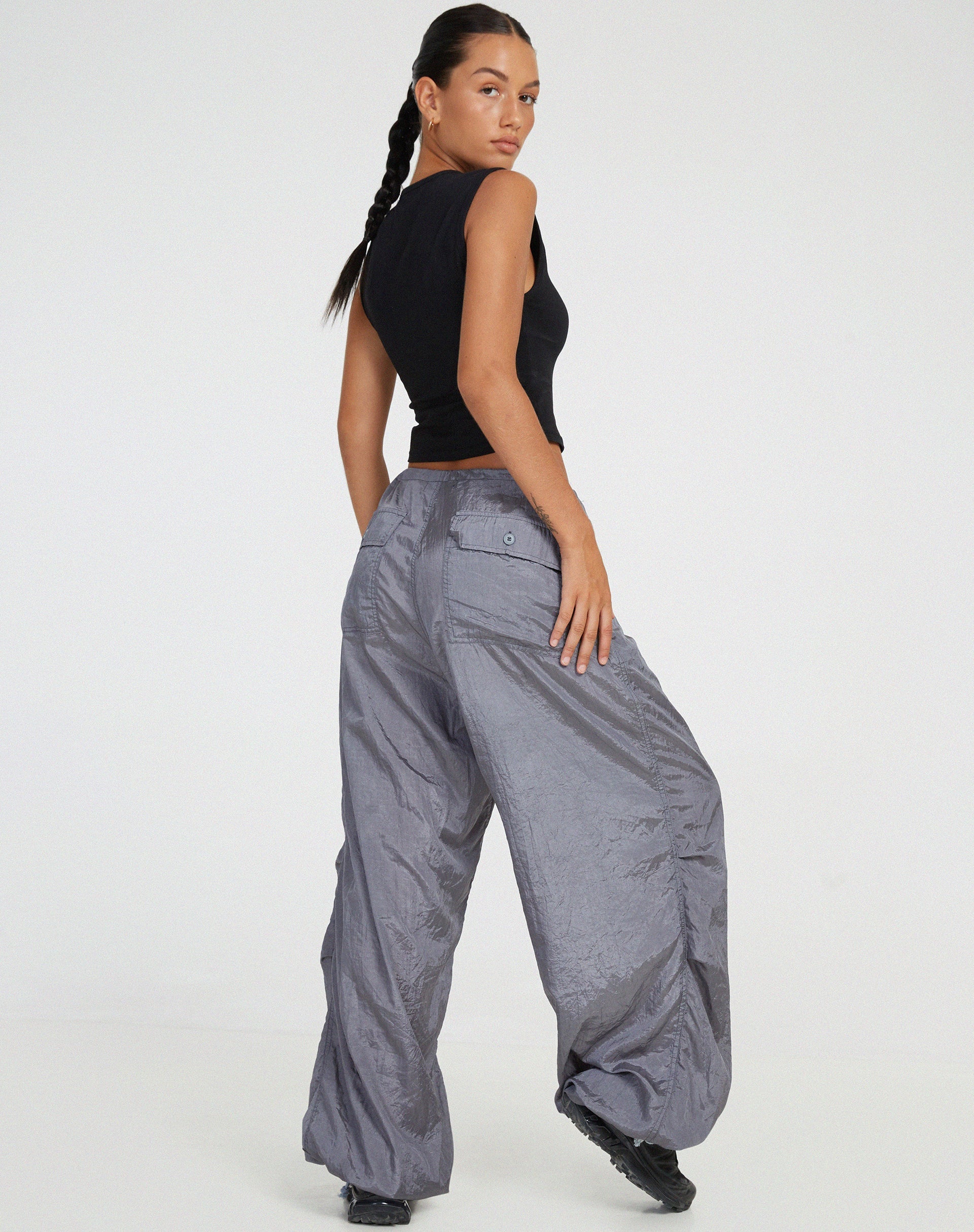 Image du pantalon Chute en Parachute Cool Grey