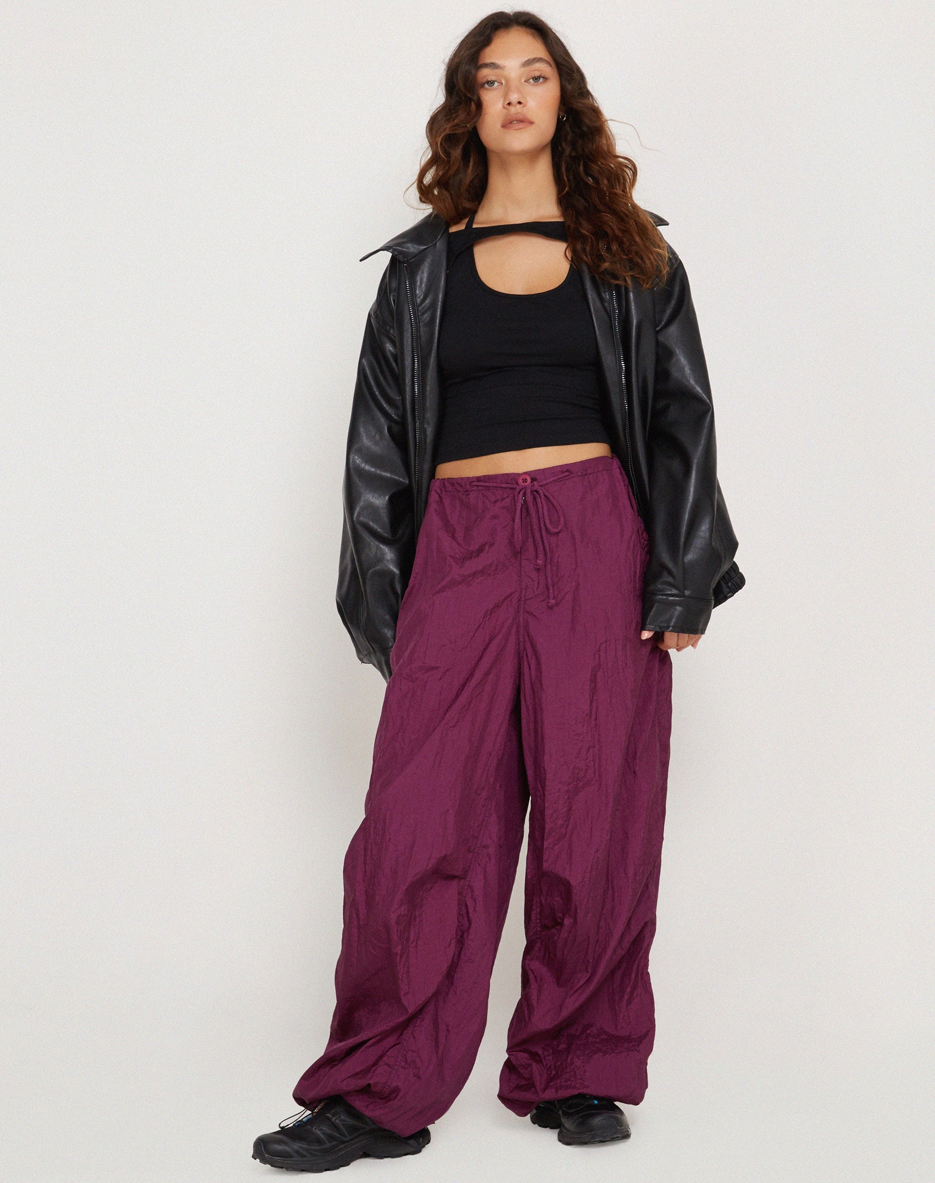Image du pantalon Chute en violet profond