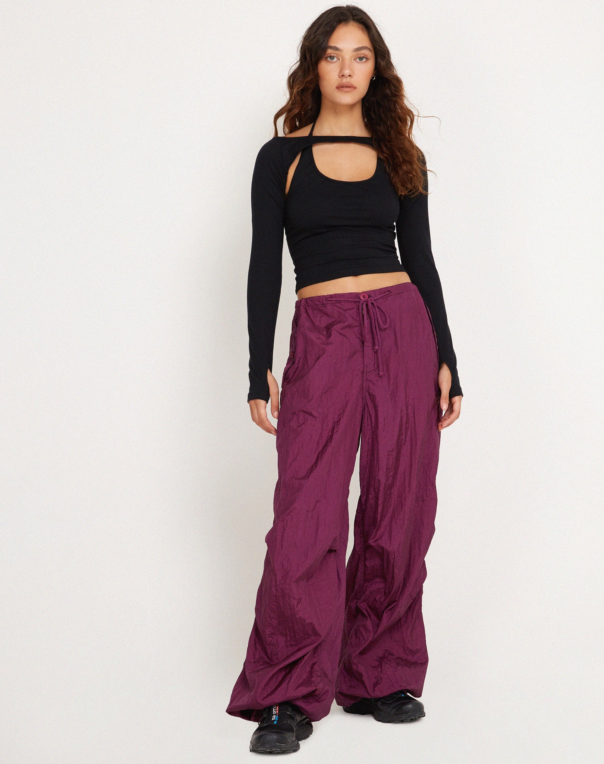 Image du pantalon Chute en violet profond