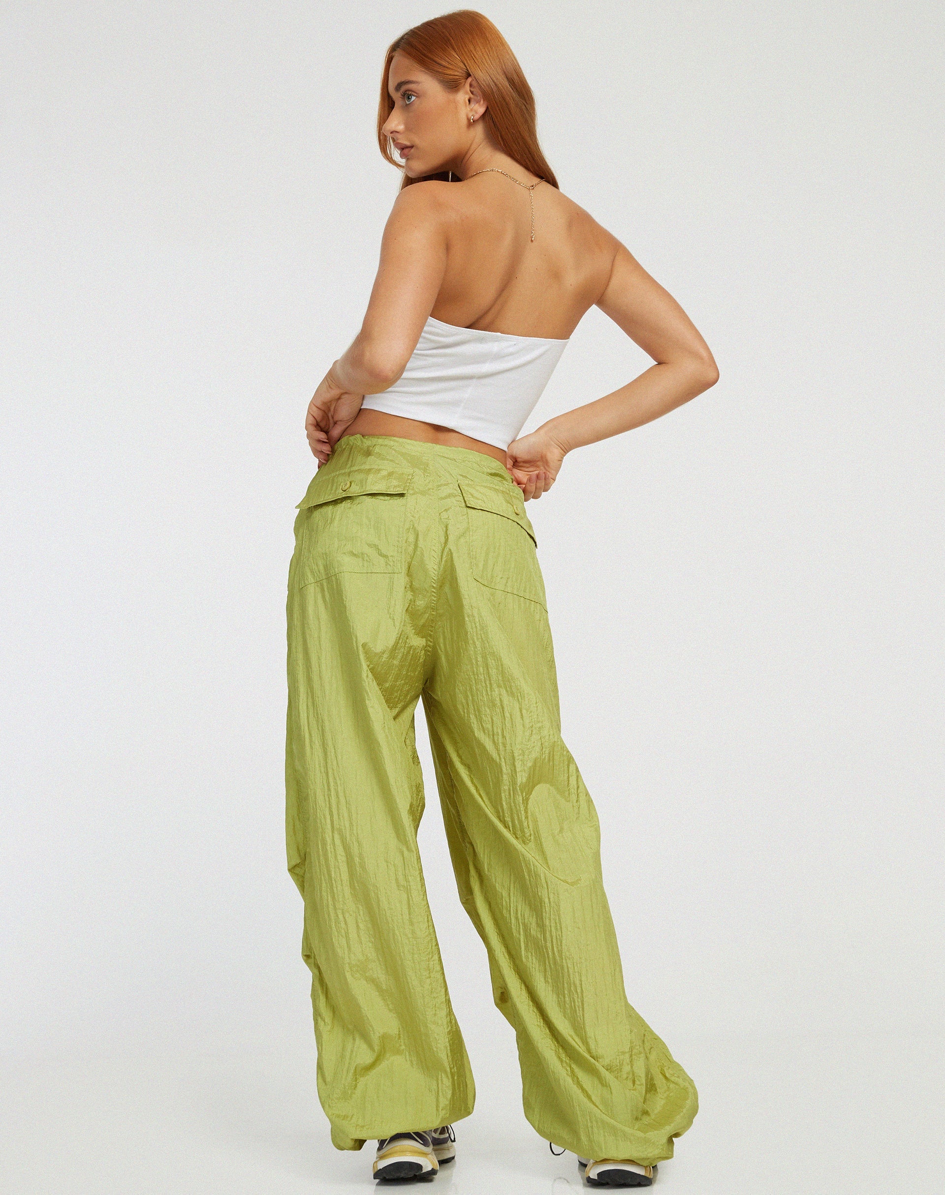 Image du pantalon Chute en vert poire