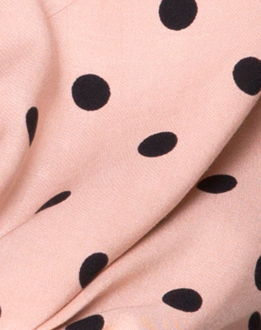 Image de Citra Top in New Polka Nude Black